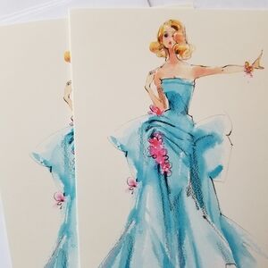 ❗Barbie Notecards and Envelope Set By Robert Best❗